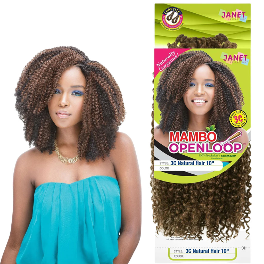 Mambo Open Loop 2X 3C Natural Hair Braid