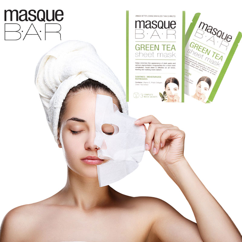 Masque Bar Green Tea Sheet Mask