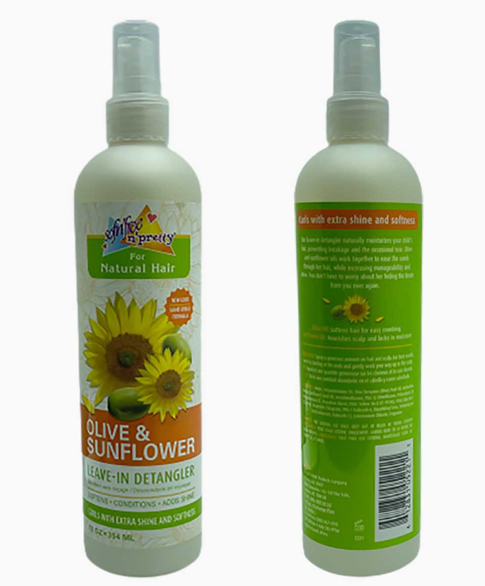 Sof N Free Olive And Sunflower Oil  Leave In Detangler