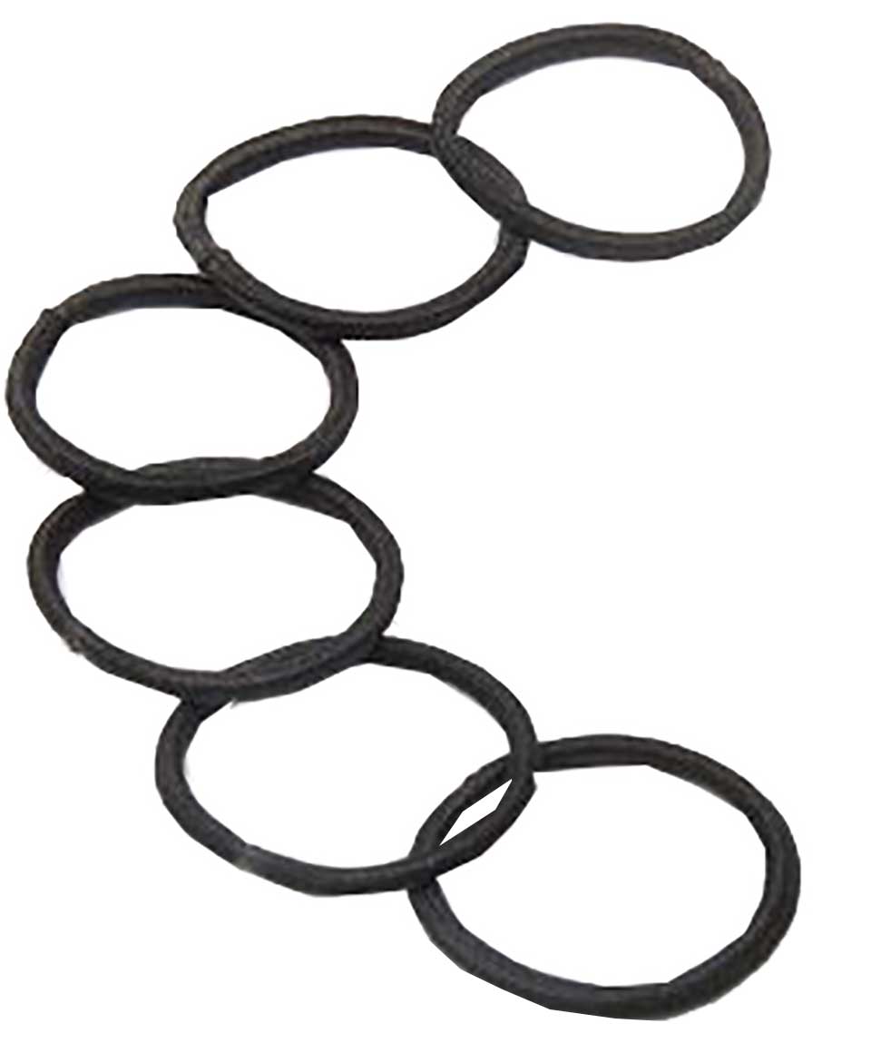 Mini Black Elastics 9924