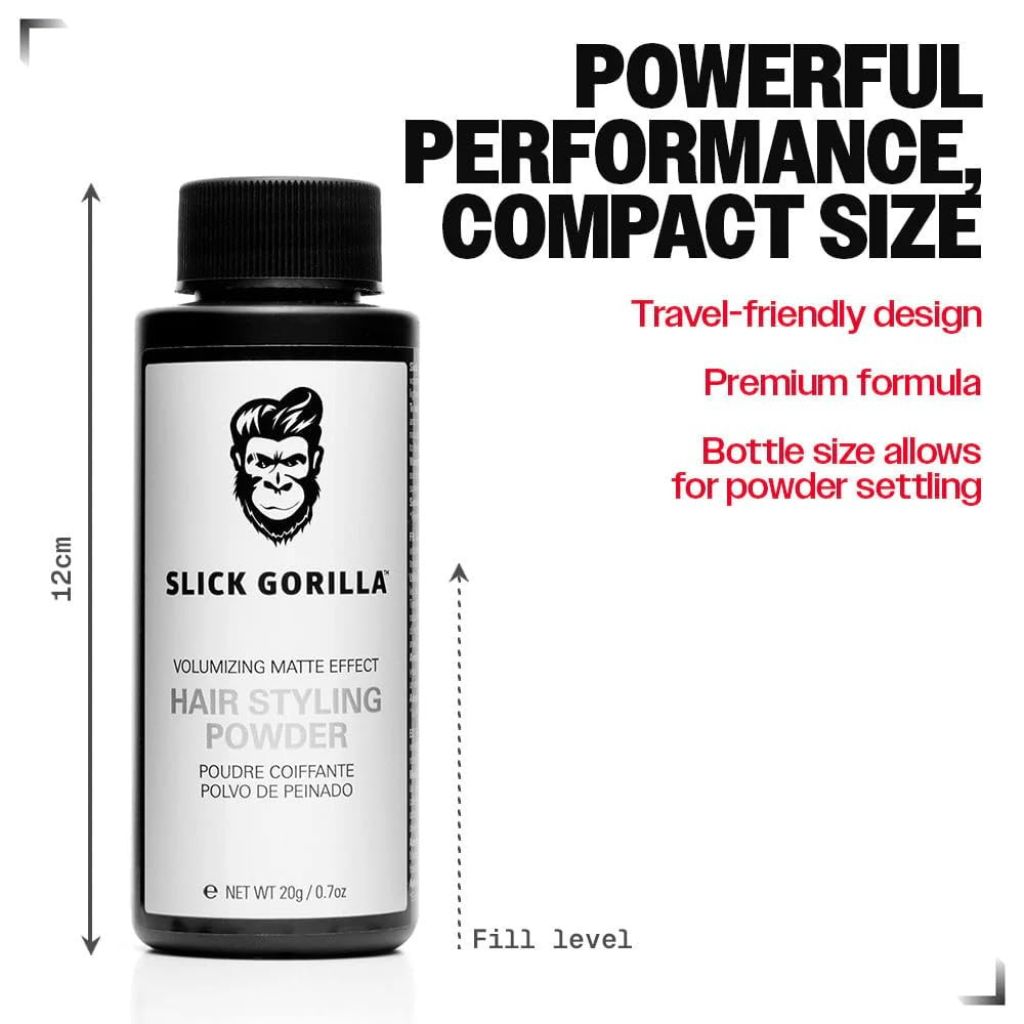 Slick Gorilla Volumizing Matte Effect Hair Styling Powder