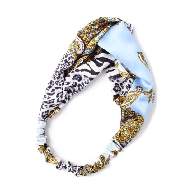 Paisley And Animal Print Front Link Bandeau 9789
