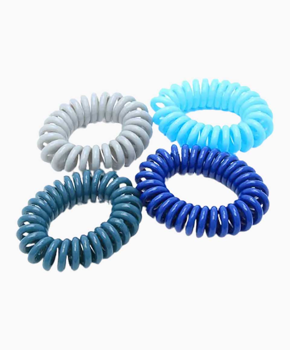 Spiral Hair Bobble Grips Assorted 8784