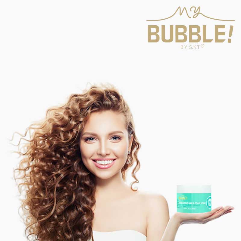 My Bubble Curl Exfoliating Hair And Scalp Scrub