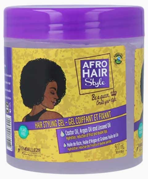 Afro Hair Style Hair Styling Gel