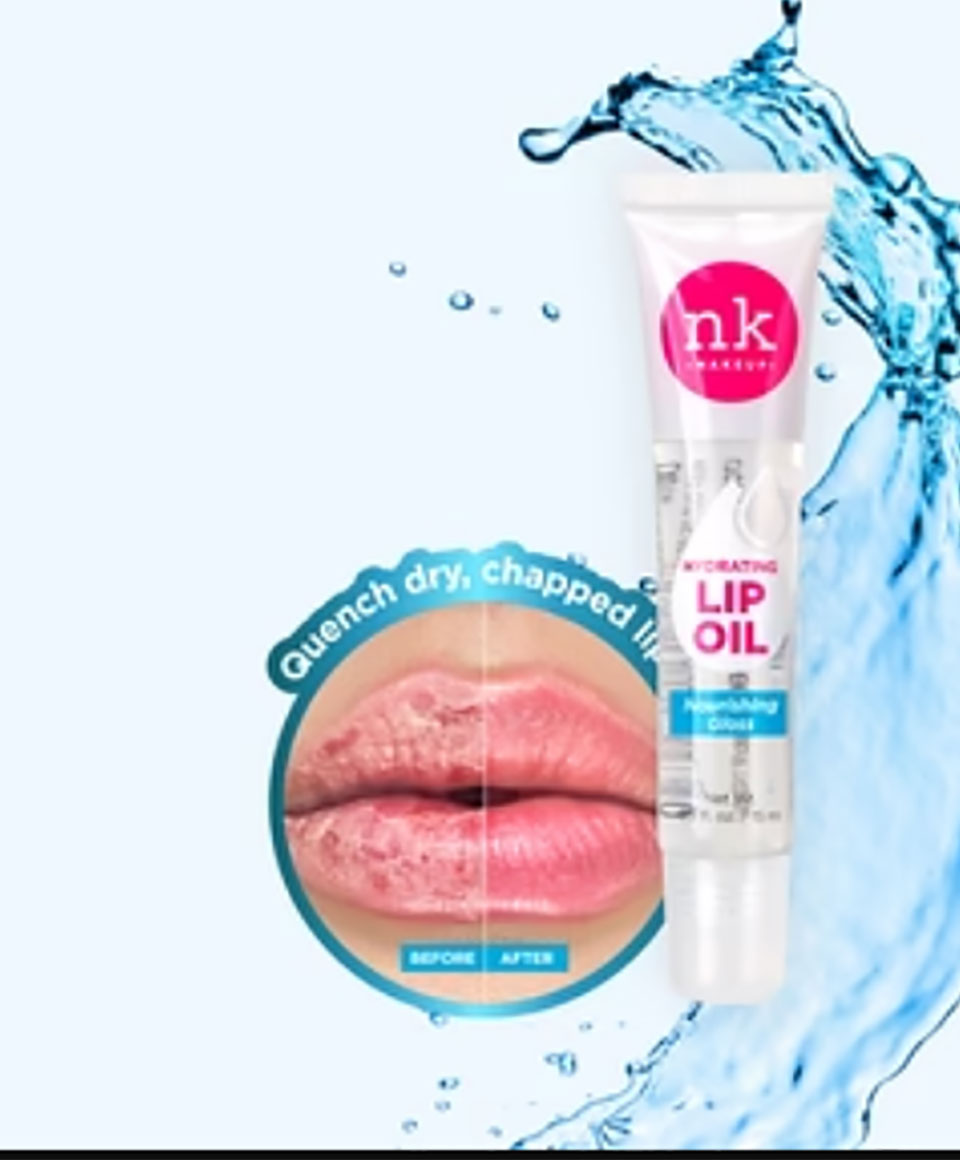 NK Hydrating Lip Oil Nourishing Gloss NICKA K Newyork Co