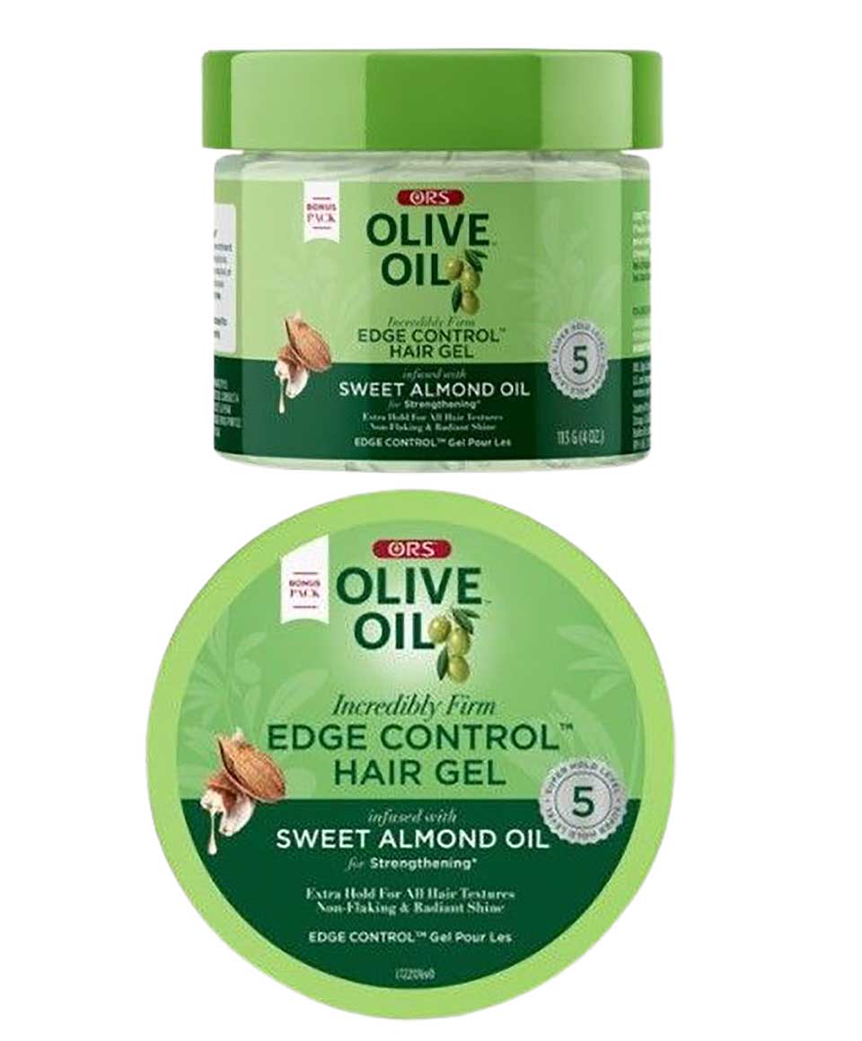 Olive Oil Formula Edge Control Hair Gel With Sweet Almond Oil