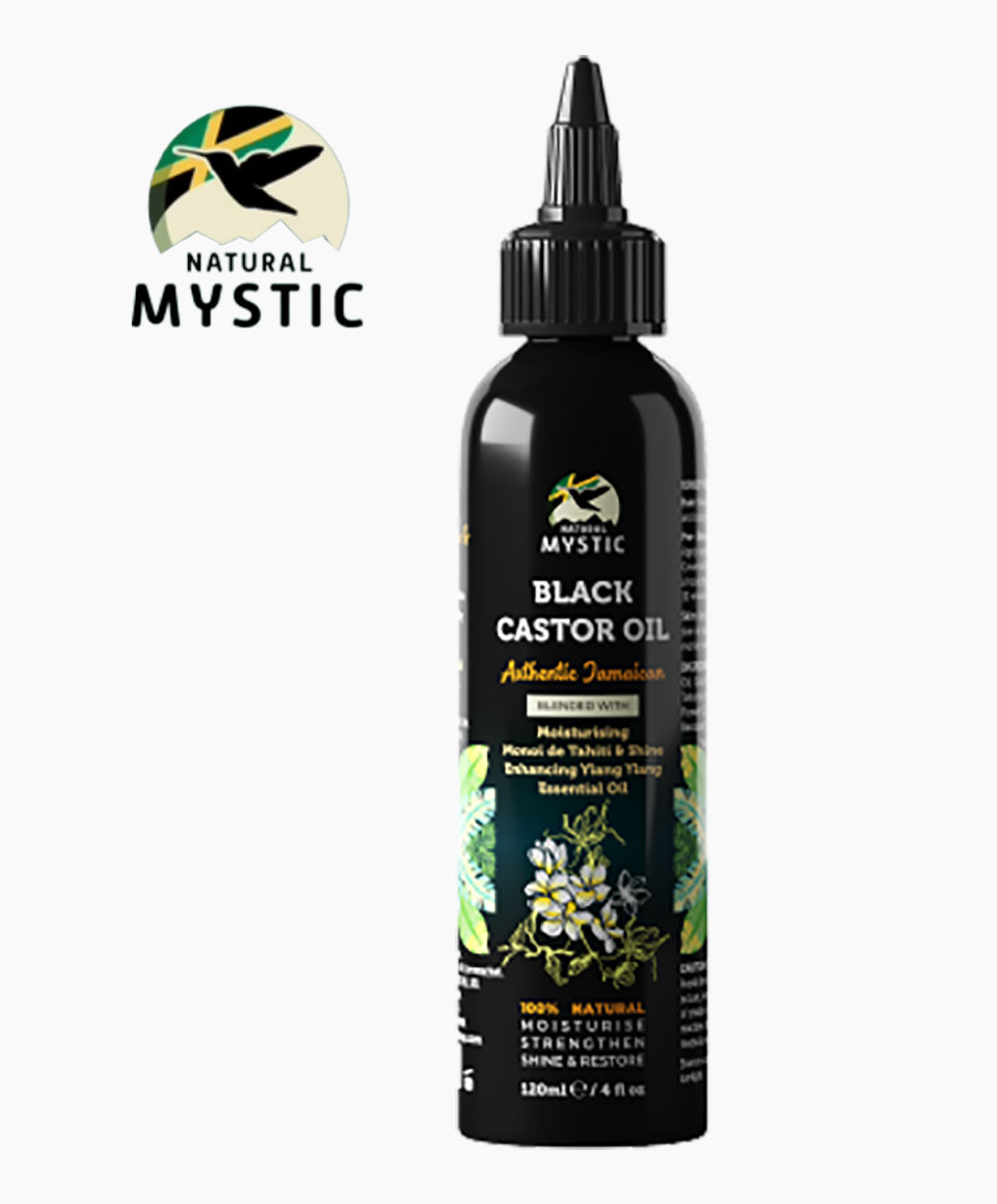 Jamaican Black Castor Oil Blended Monoi De Tahiti And Ylang Ylang Essential Oil