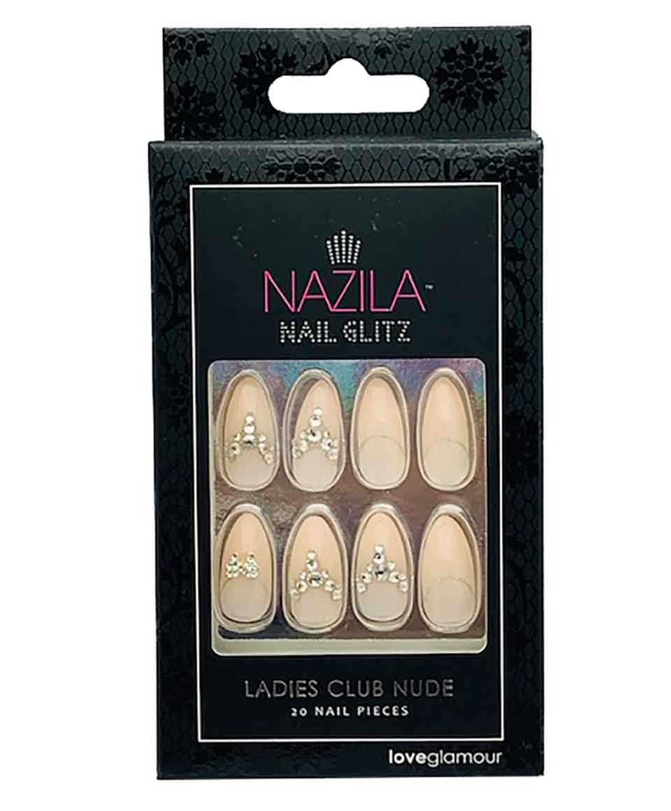 Nail Glitz Love Glamour Ladies Club Nude