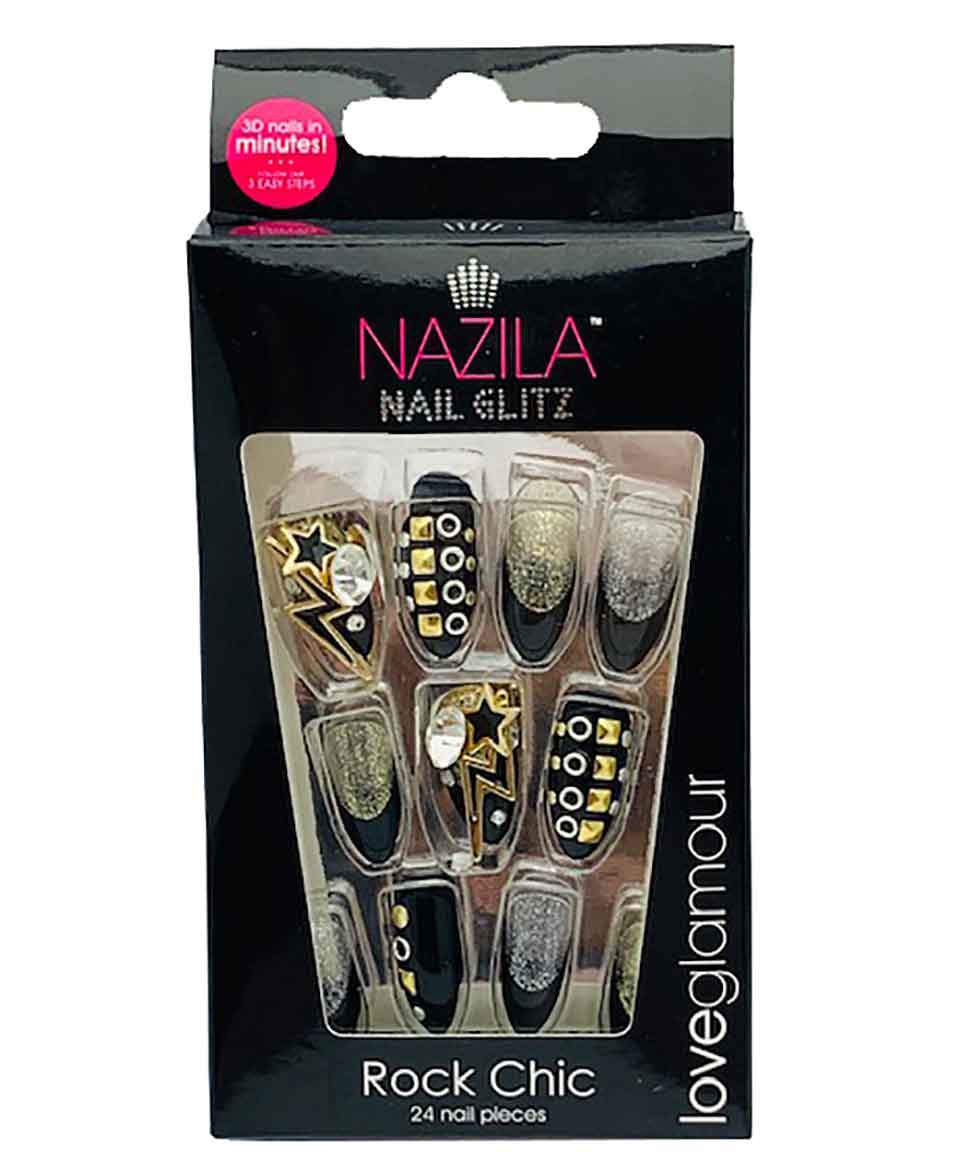 Nail Glitz Love Glamour Rock Chic