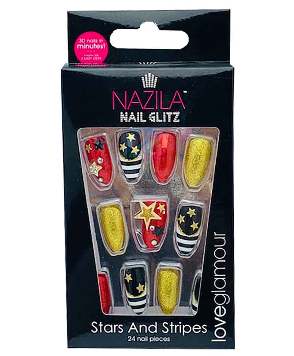 Nail Glitz Love Glamour Stars And Stripes