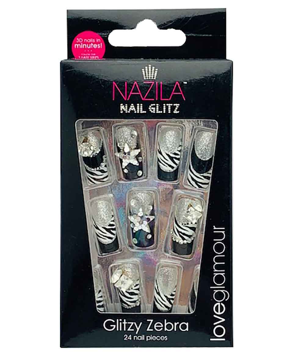 Nail Glitz Love Glamour Glitzy Zebra