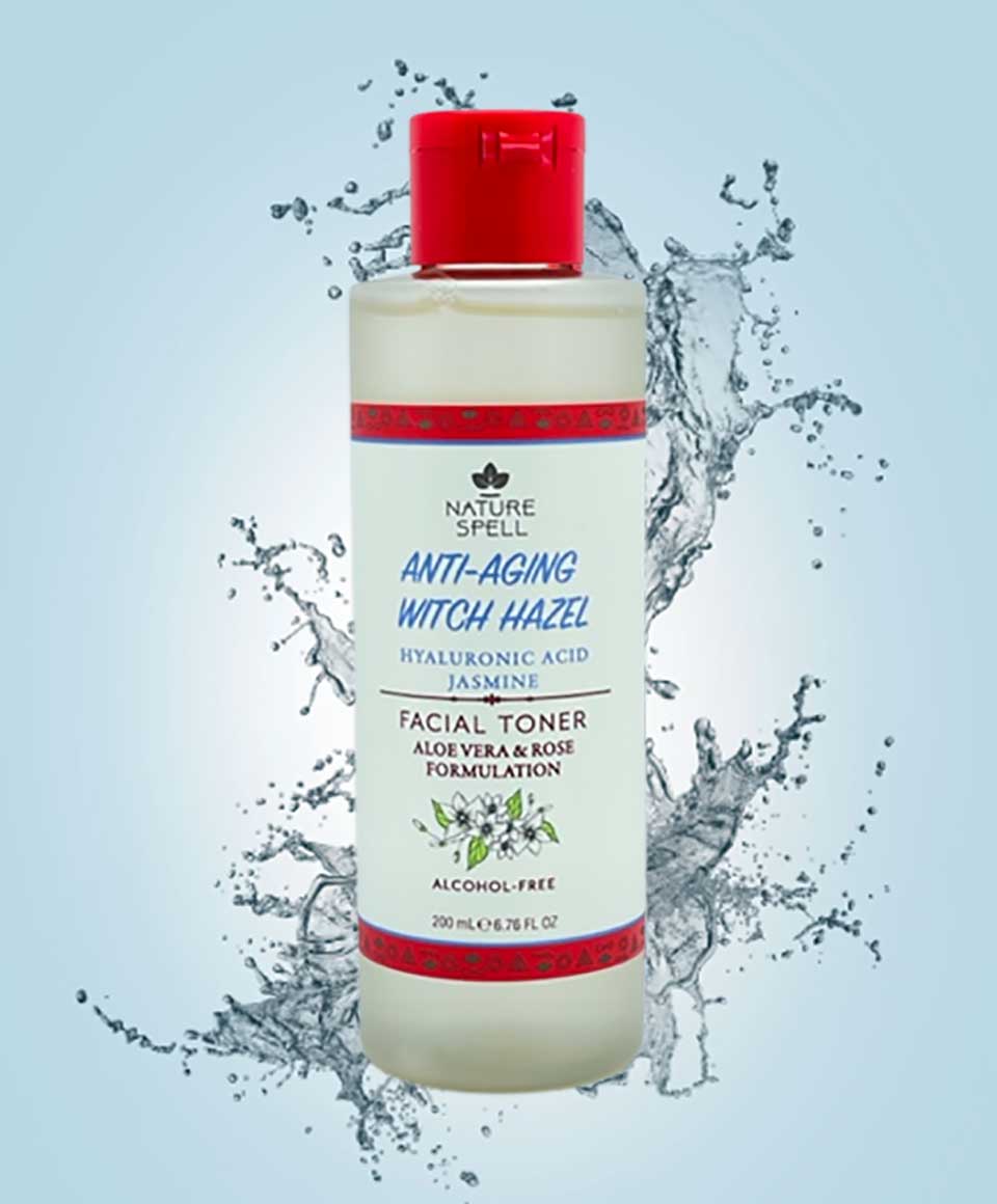 Nature Spell Anti Aging Witch Hazel Facial Toner
