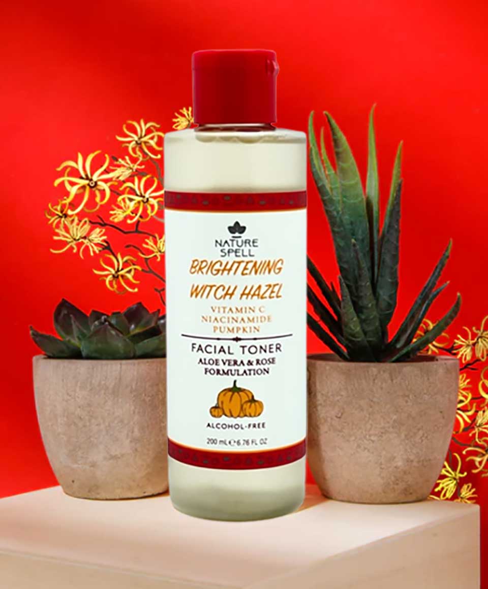 Nature Spell Brightening Witch Hazel Facial Toner