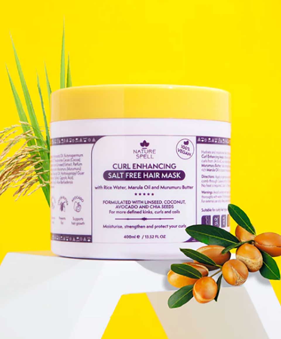 Nature Spell Curl Enhancing Salt Free Hair Mask