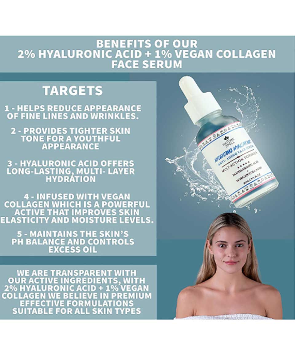 Hydrating Hyaluronic Anti Aging Face Serum