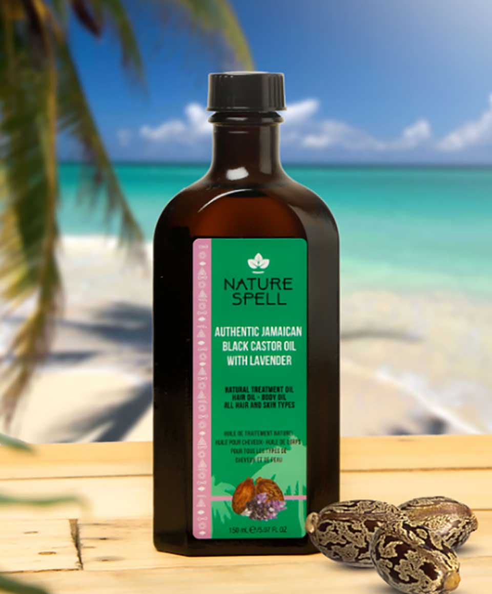 Authentic Jamaican Black Castor Oil With Lavender