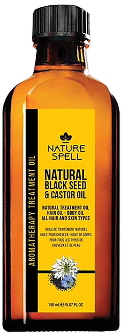 Natural Black Seed And Castor Oil