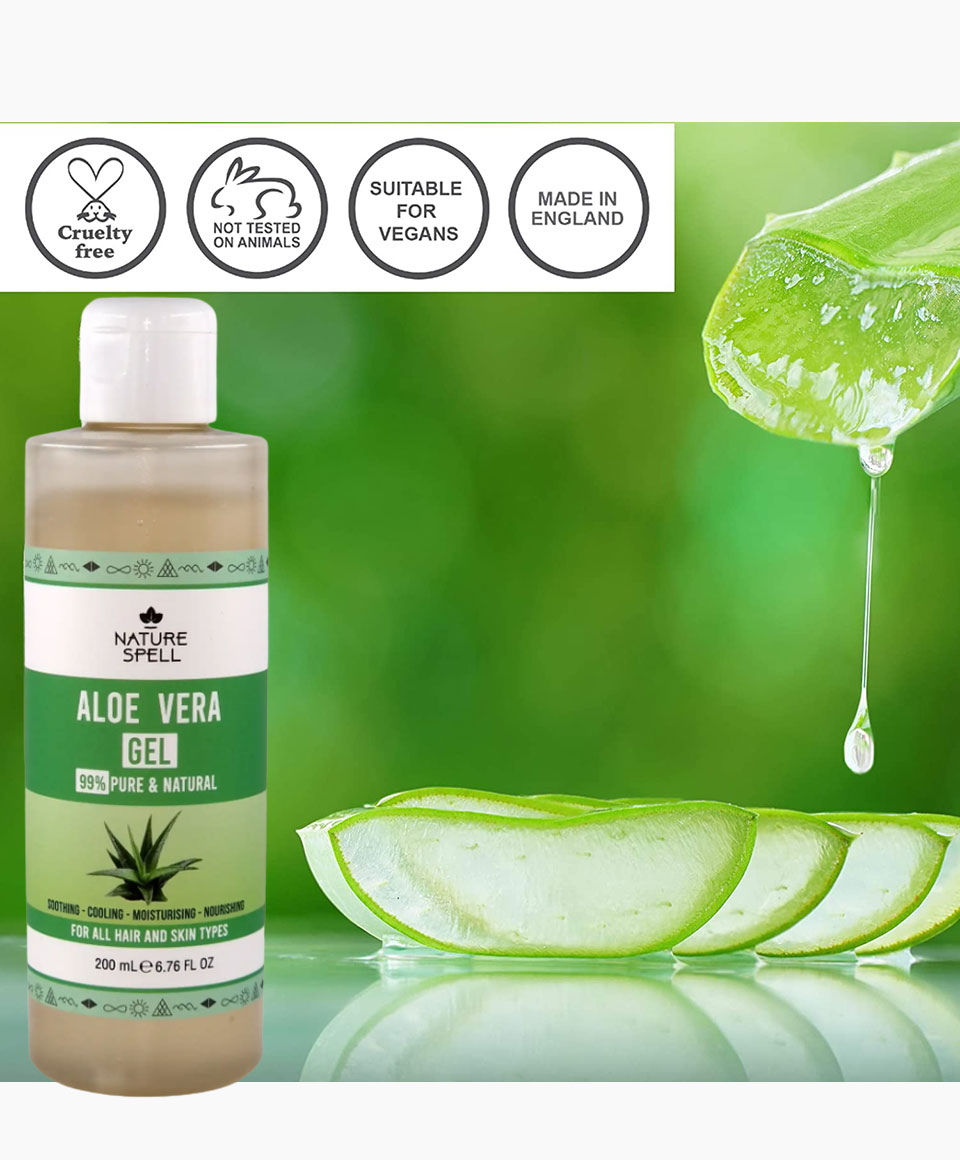 Nature Spell Pure And Natural Aloe Vera Gel