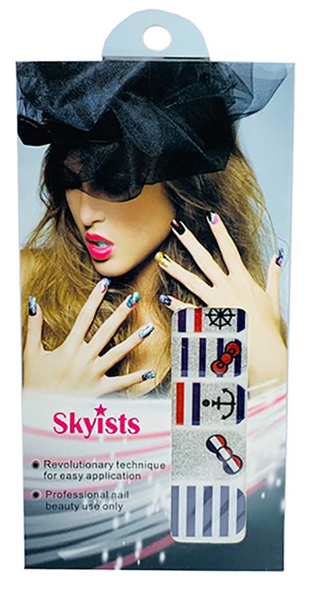 Skyists Anchor Nail Stickers