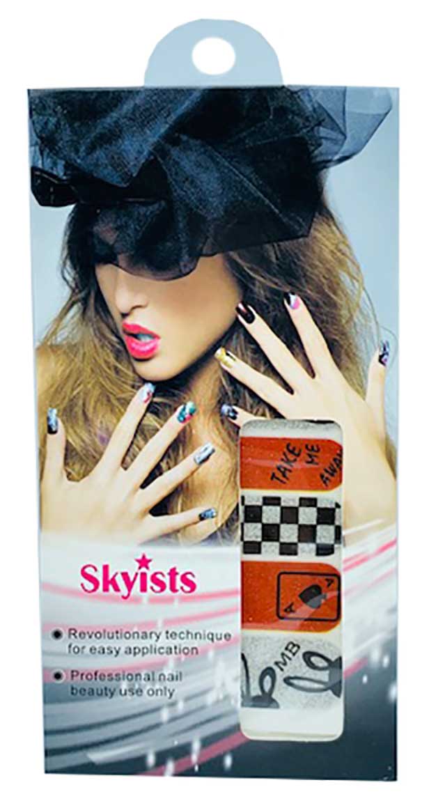 Skyists Play Boy Nail Stickers