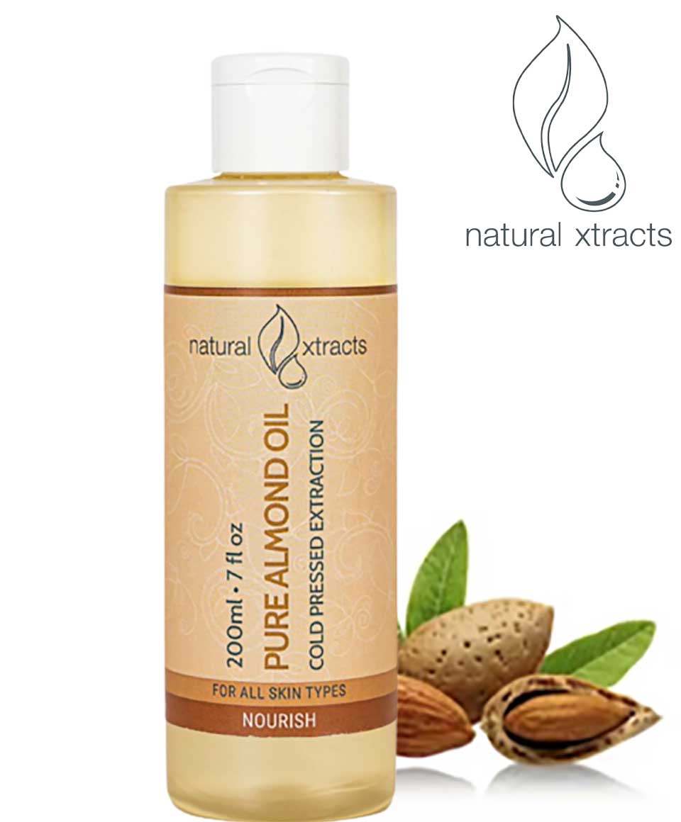 Natural Xtracts Cold Pressed Pure Almond Oil