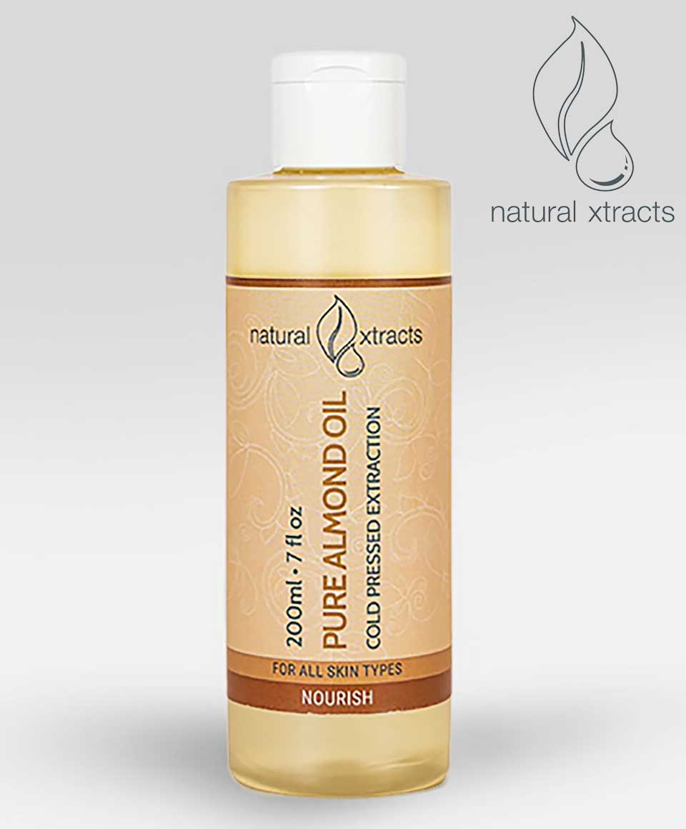 Natural Xtracts Cold Pressed Pure Almond Oil