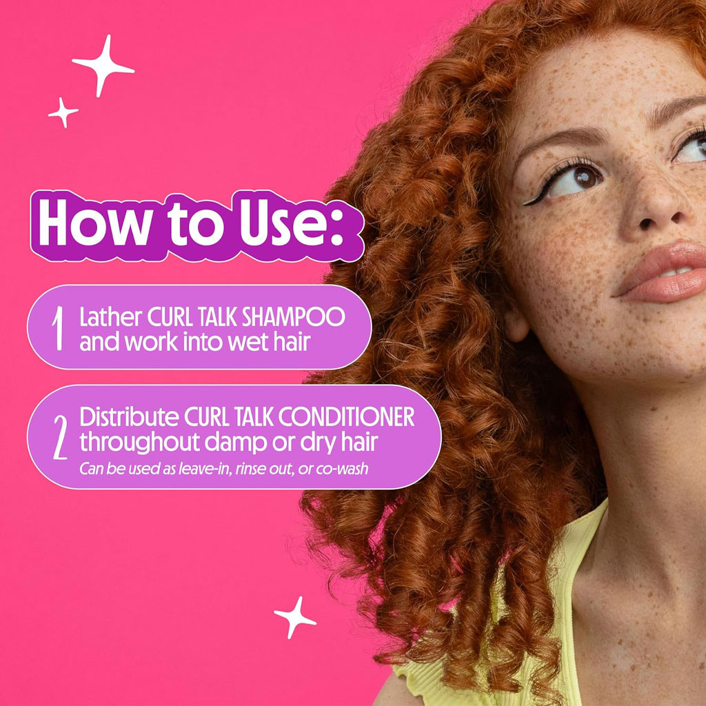 Curl Talk Moisutirizing Shampoo