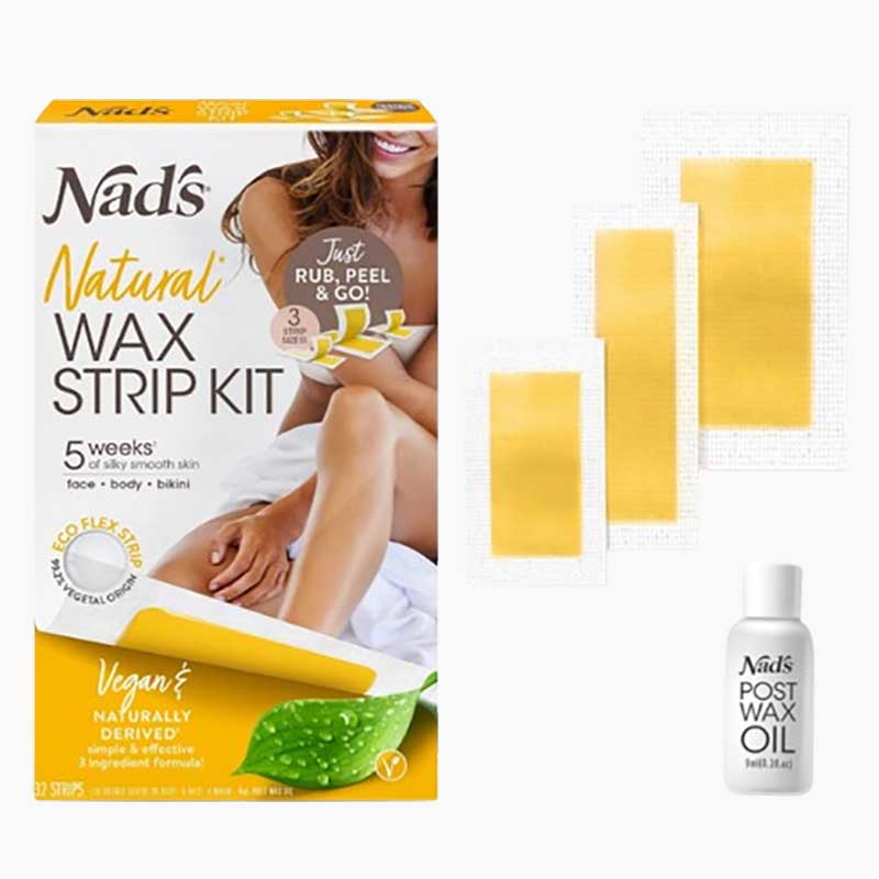 Nads Natural Wax Strip Kit