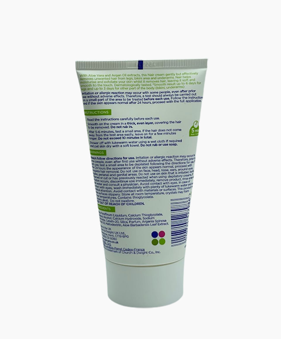 Nair Legs And Body Hair Remover Sensitive Cream