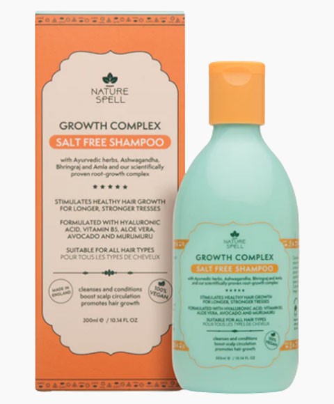 Nature Spell Growth Complex Salt Free Shampoo