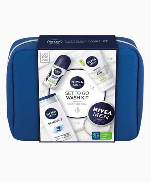 Nivea Men Set To Go Wash Gift Set