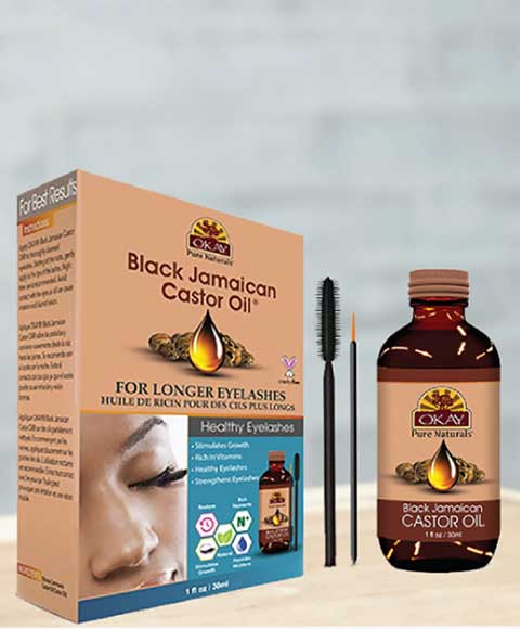 Black Jamaican Castor Oil For Longer Eyelashes