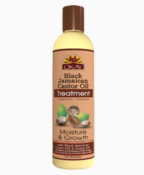 Okay Black Jamaican Castor Oil Moisture Growth Treatment