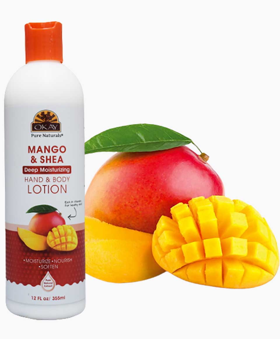 Okay Mango Shea Deep Moisturizing Hand And Body Lotion