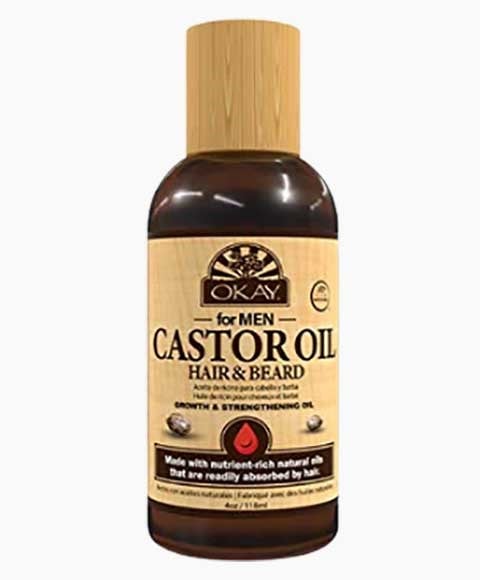 Okay For Men Hair And Beard Castor Oil