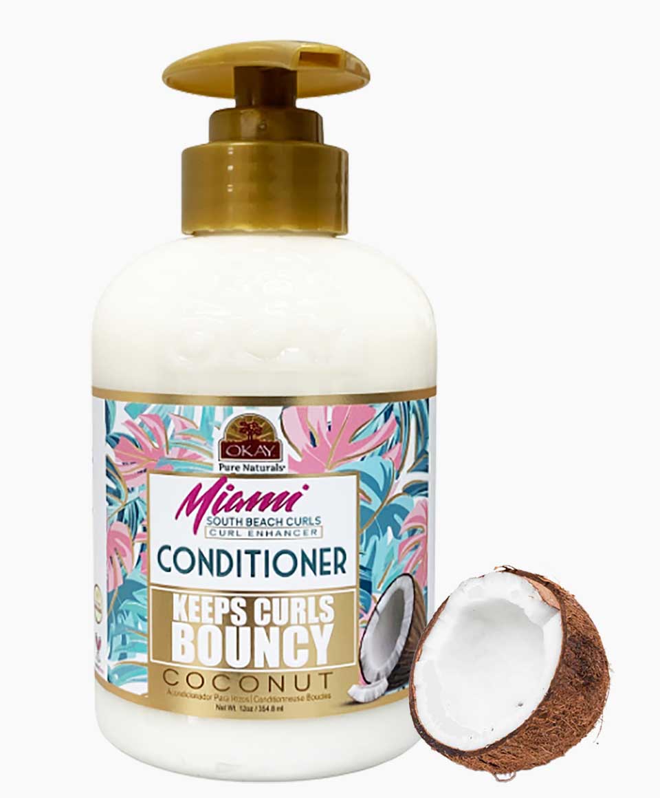 Okay Miami Keep Curls Bouncy Coconut Conditioner