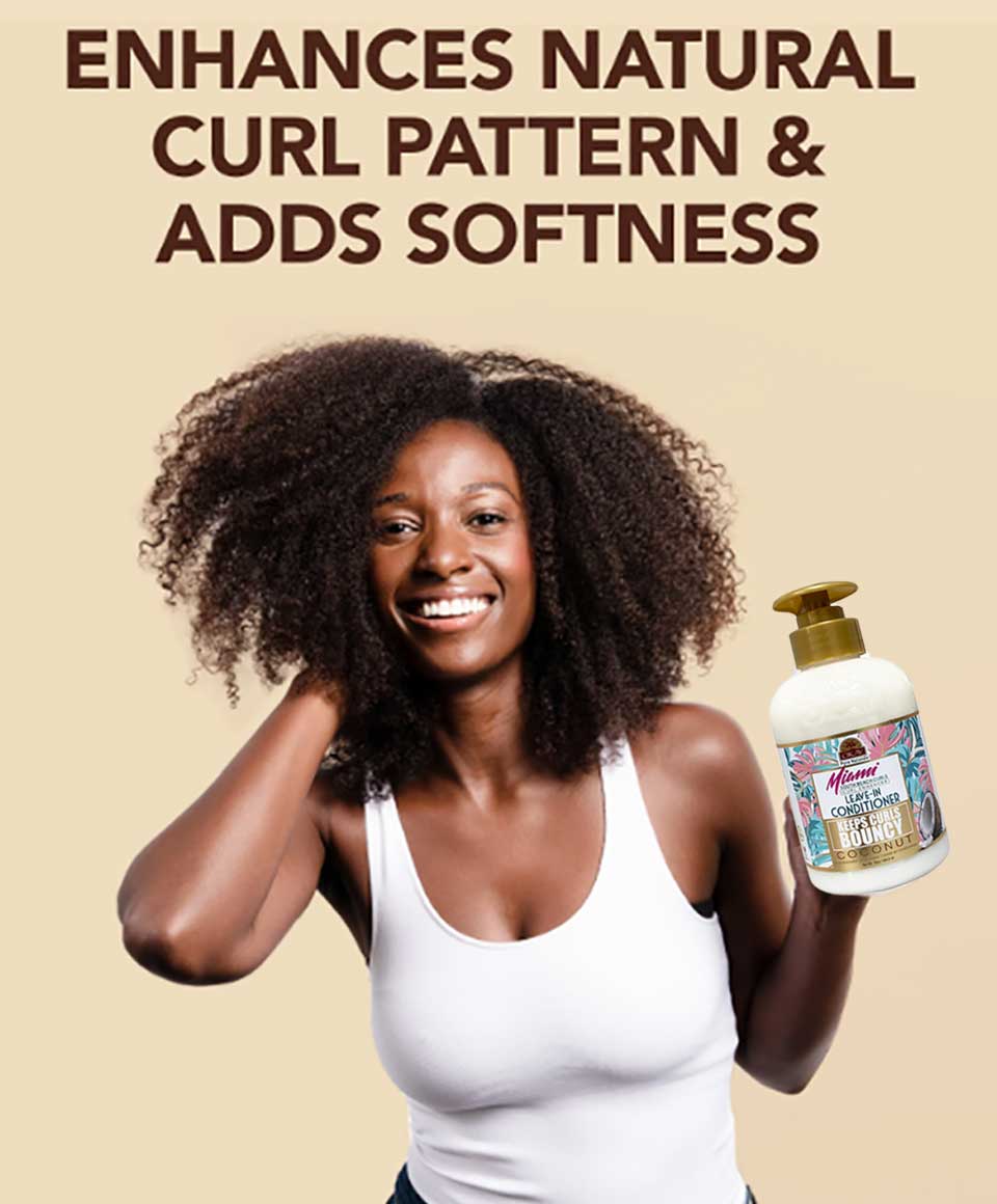 Okay Miami Keep Curls Bouncy Coconut Leave In Conditioner