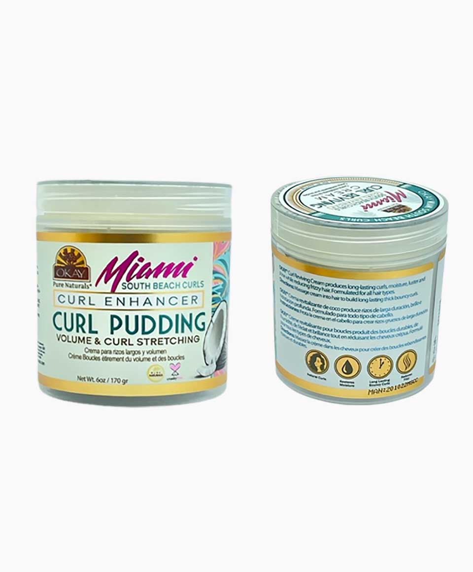 Okay Miami Curl Enhancer Curl Pudding