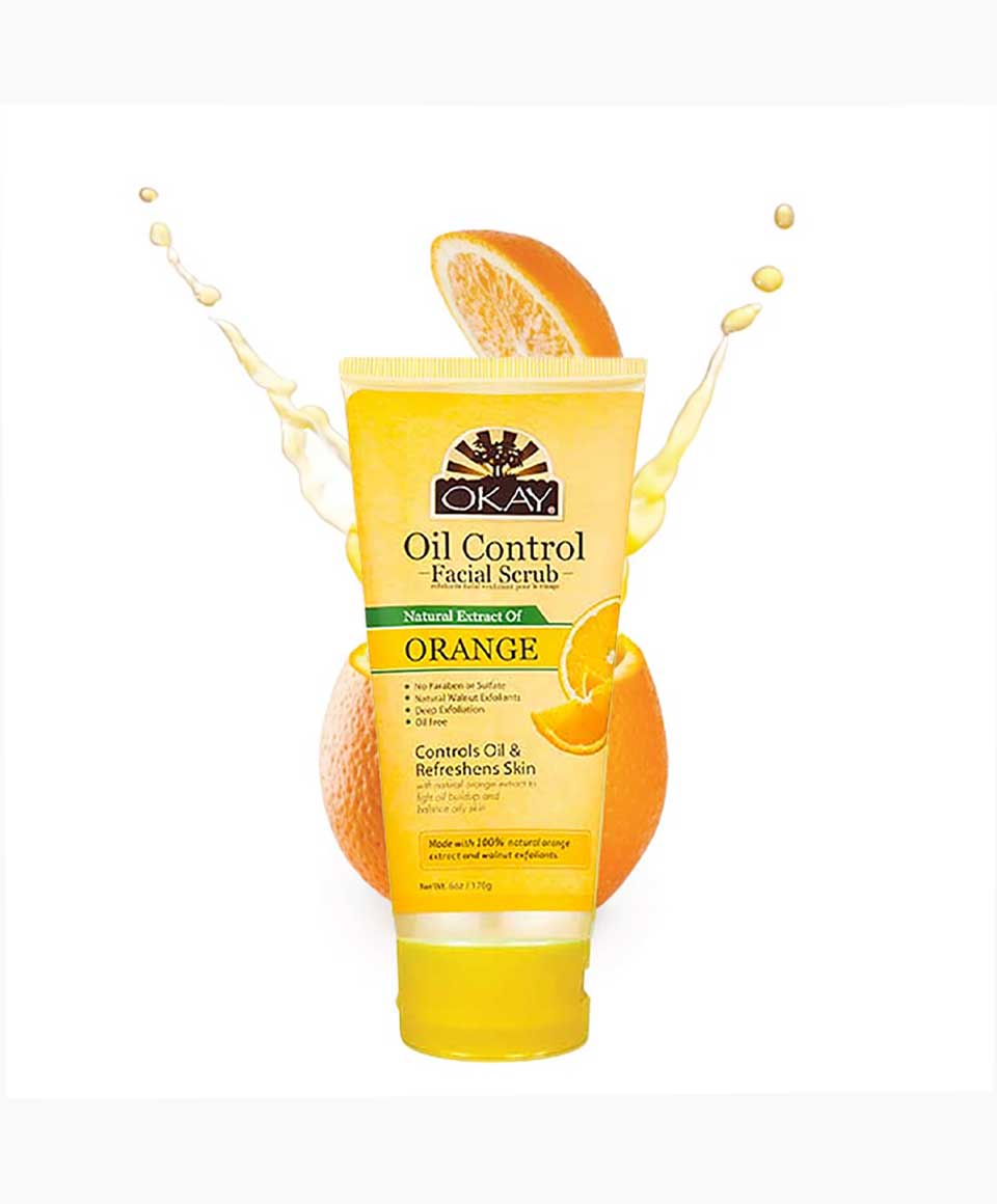 Okay Pure Naturals Oil Control Orange Facial Scrub