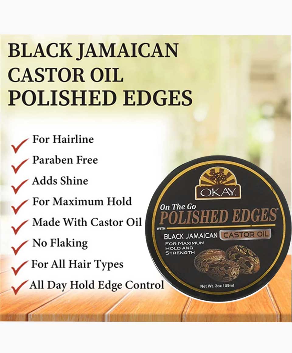 Okay On The Go Polished Edges Castor Oil