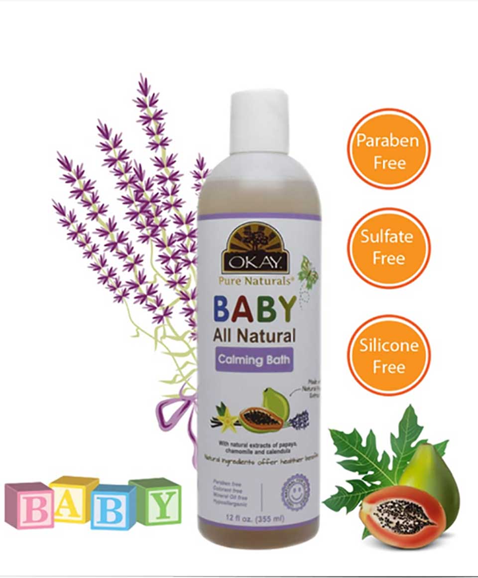 Okay Pure Naturals Baby All Natural Calming Bath