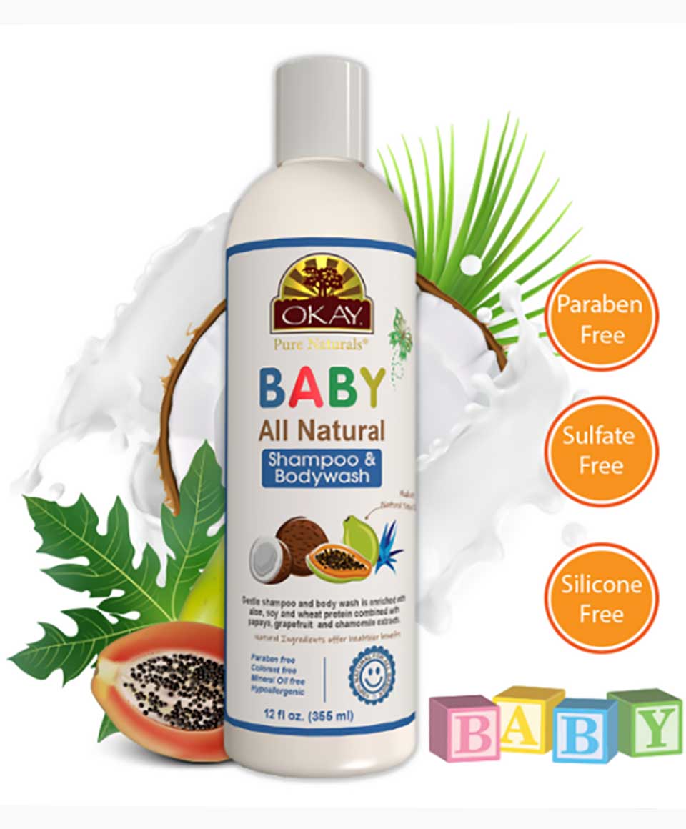 Okay Pure Naturals Baby All Natural Shampoo And Bodywash