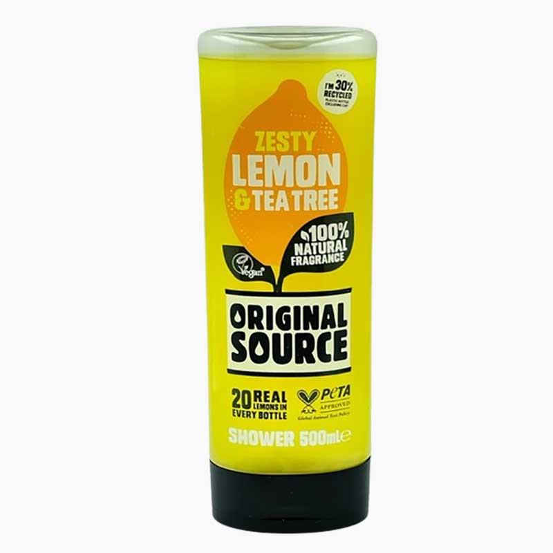 Zesty Lemon And Tea Tree Shower Gel