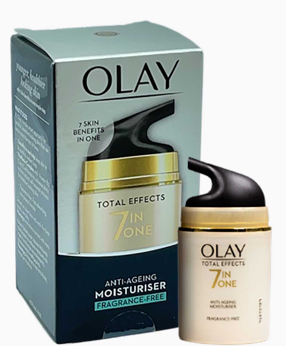 Olay Total Effects 7 In One Anti Ageing Fragrance Free Moisturiser