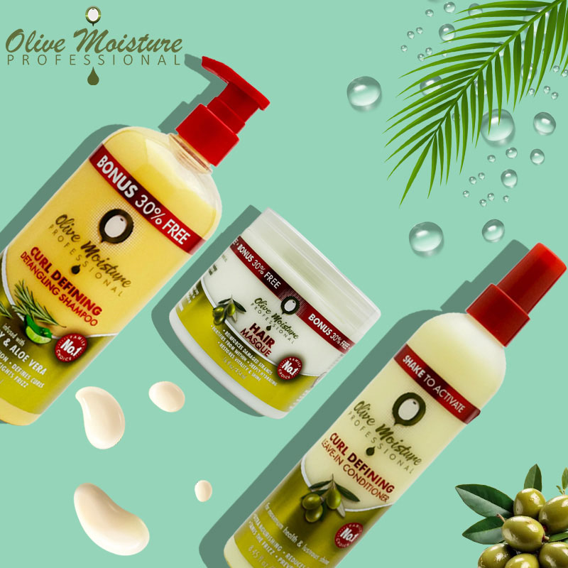 Olive Moisture Curl Defining Bundle