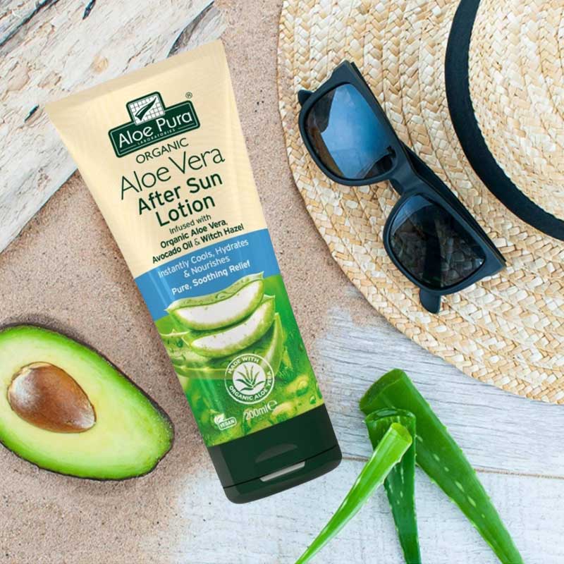 Aloe Pura Organic Aloe Vera After Sun Lotion