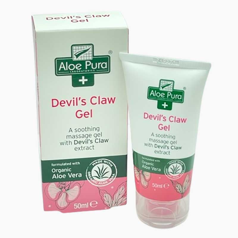 Aloe Pura Organic Aloe Vera Devils Claw Gel