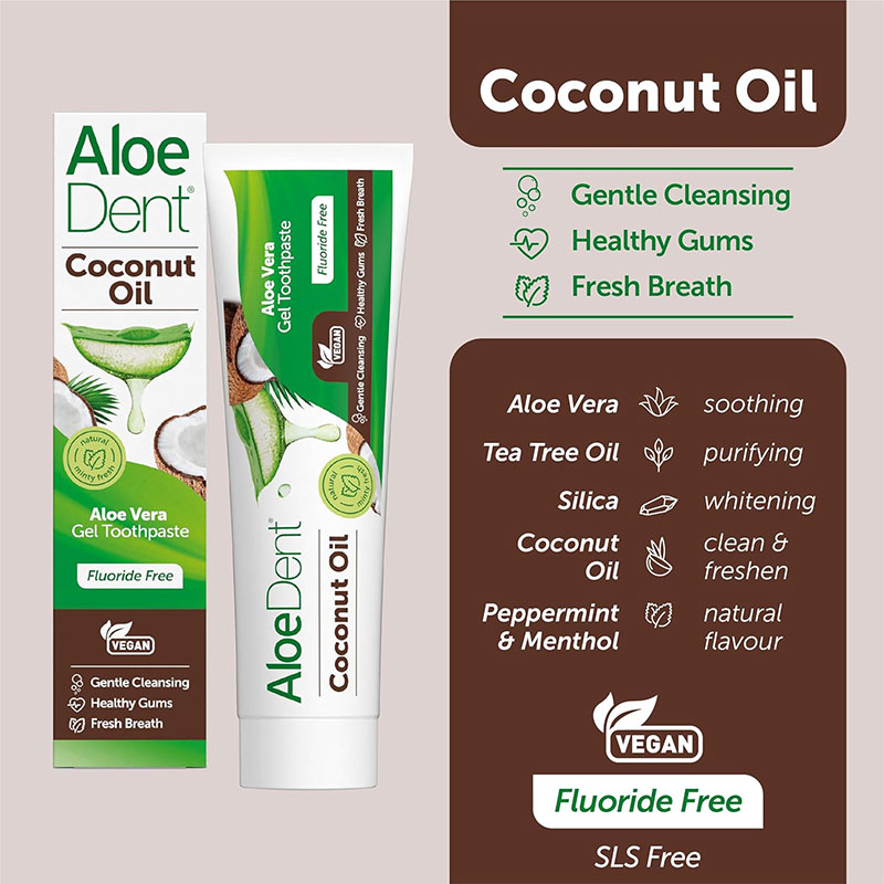 Aloe Dent Aloe Vera Triple Action Coconut Toothpaste