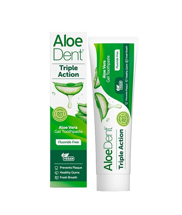Aloedent Triple Action Fluoride Free Toothpaste | William